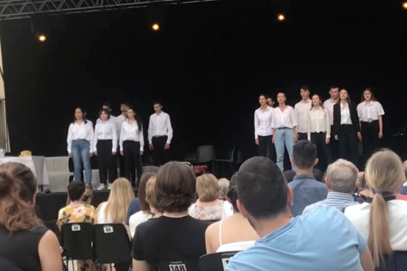 VIDEO - Il Signor G in scena a Langosco